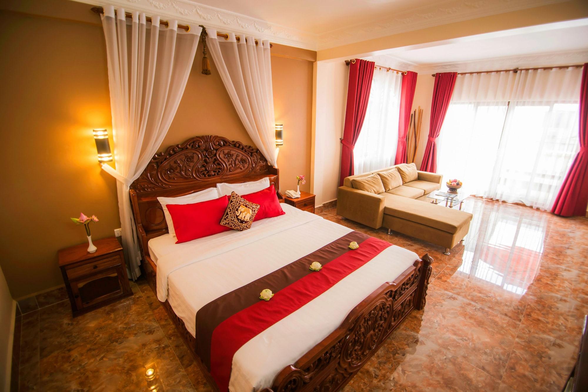 Reaksmey Chanreas Hotel Siem Reap Buitenkant foto