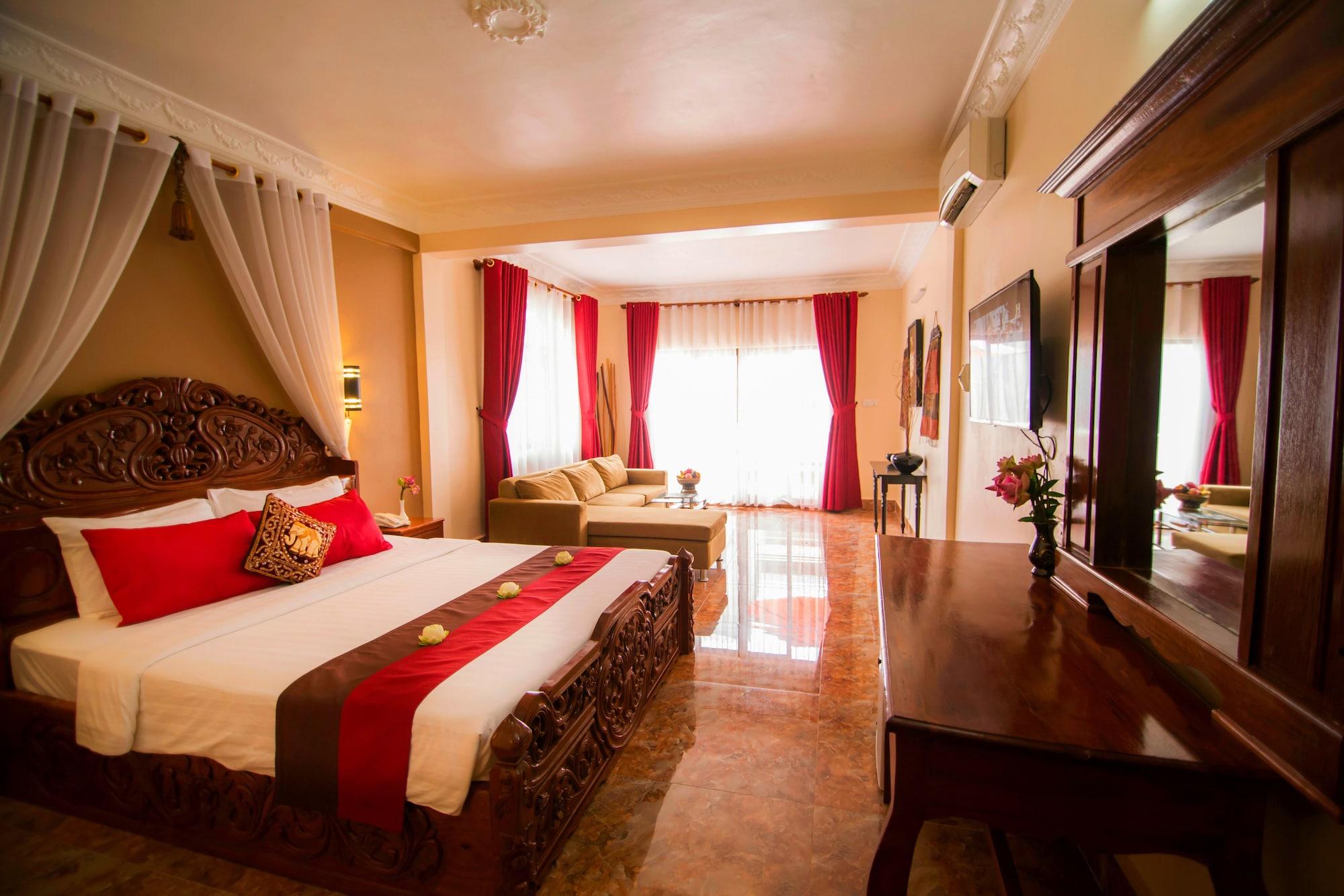 Reaksmey Chanreas Hotel Siem Reap Buitenkant foto