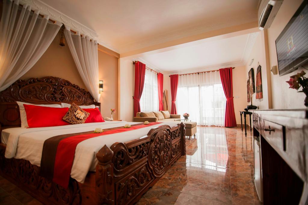 Reaksmey Chanreas Hotel Siem Reap Buitenkant foto