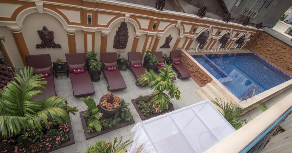 Reaksmey Chanreas Hotel Siem Reap Buitenkant foto