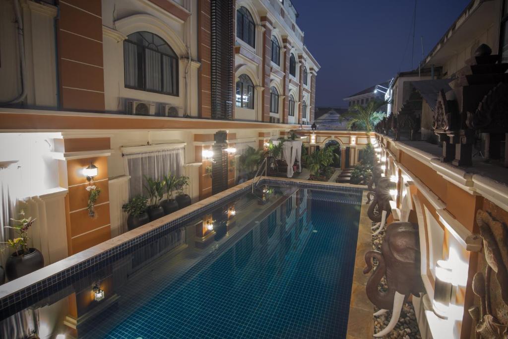 Reaksmey Chanreas Hotel Siem Reap Buitenkant foto